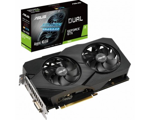 Видеокарта ASUS GeForce GTX1660 6144Mb DUAL ADVANCED EVO (DUAL-GTX1660-A6G-EVO)