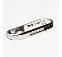 USB флеш накопитель Mibrand 32GB Aligator White USB 2.0 (MI2.0/AL32U7W)