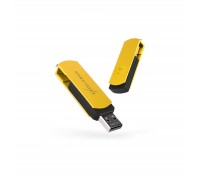 USB флеш накопичувач eXceleram 32GB P2 Series Yellow2/Black USB 2.0 (EXP2U2Y2B32)