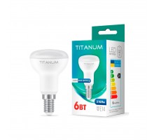 Лампочка TITANUM R50 6W E14 4100K (TLR5006144)