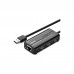 Концентратор Ugreen USB 3.0 Type A to 3xUSB 2.0 + RJ45 1000M Ethernet black (20264)