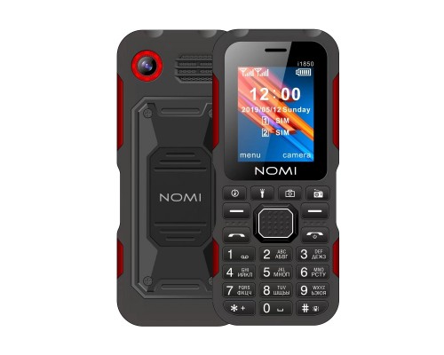 Мобільний телефон Nomi i1850 Black Red