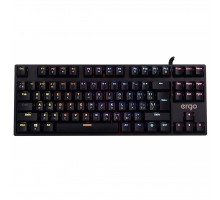 Клавіатура Ergo KB-915 TKL Blue Switch USB Black (KB-915)