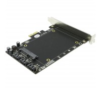Контролер RAID SSD+SATAIII 6Gbps 4ch (3HDD+1SSD) MarvelHyper Duo PCI-E ST-Lab (A-550)