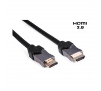 Кабель мультимедійний HDMI to HDMI 5.0m Vinga (HDMI03-5.0)