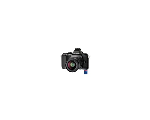 Цифровий фотоапарат Olympus OM-D E-M5 12-50 kit black/black (V204045BE000)