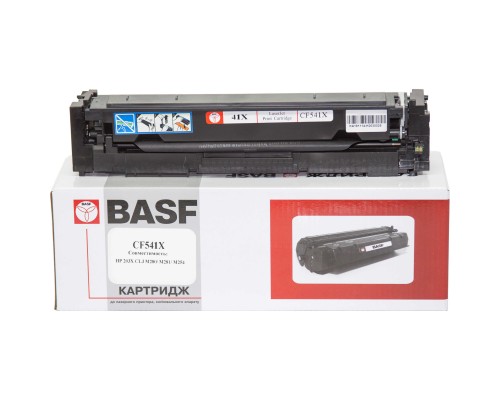 Картридж BASF для HP CLJ M280/M281/M254 Х Cyan (KT-CF541Х)