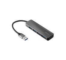 Концентратор Trust Halyx 4-Port USB-A 3.2 ALUMINIUM (23327_TRUST)