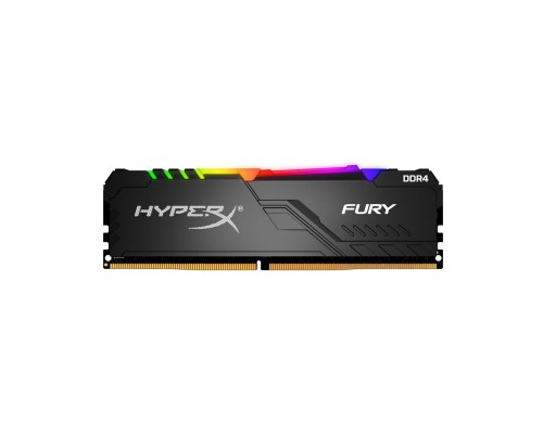 Модуль пам'яті для комп'ютера DDR4 32GB 2666 MHz HyperX Fury RGB Kingston (HX426C16FB3A/32)