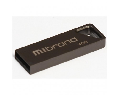 USB флеш накопитель Mibrand 4GB Stingray Grey USB 2.0 (MI2.0/ST4U5G)