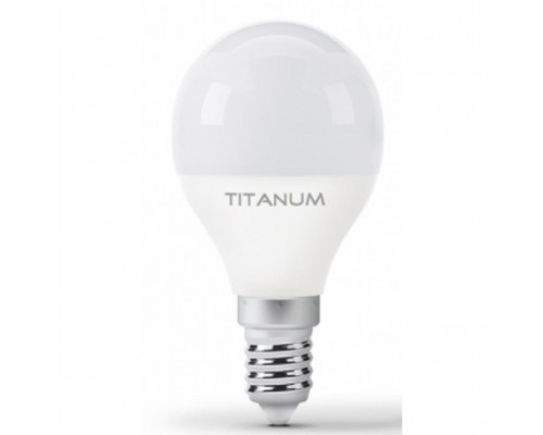 Лампочка TITANUM G45 6W E14 4100K 220V (TLG4506144)