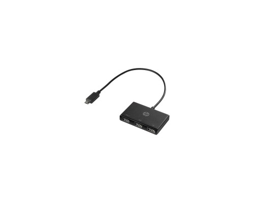 Концентратор HP USB Type-C to 3 USB-A Hub (Z6A00AA)