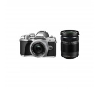 Цифровий фотоапарат Olympus E-M10 mark III Pancake Double Zoom 14-42+40-150Kit S/S/B (V207074SE000)