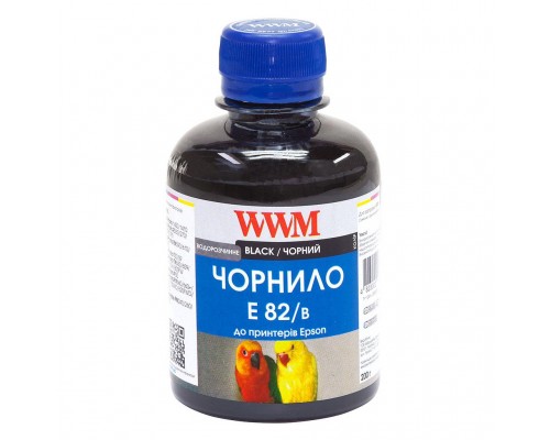 Чорнило WWM EPSON StPhoto R270/290 Black (E82/B)