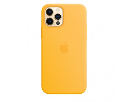 Чохол до мобільного телефона Apple iPhone 12 Pro Max Silicone Case with MagSafe - Sunflower, Mo (MKTW3ZE/A)
