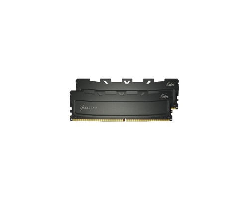 Модуль пам'яті для комп'ютера DDR4 32GB (2x16GB) 2400 MHz Black Kudos eXceleram (EKBLACK4322415CD)