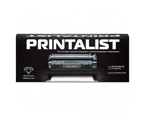 Картридж Printalist HP CLJ M280/M281/M254 CF540A Black (HP-CF540A-PL)