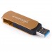 USB флеш накопичувач eXceleram 128GB P2 Series Brown/Black USB 3.1 Gen 1 (EXP2U3BRB128)