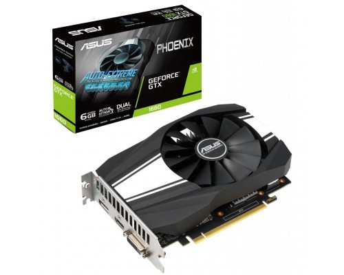 Відеокарта ASUS GeForce GTX1660 6144Mb Phoenix (PH-GTX1660-6G)