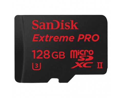 Карта пам'яті SanDisk 128GB microSD class 10 USH-II U3 (SDSQXPJ-128G-GN6M3)