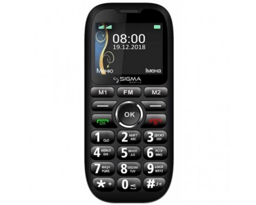 Мобильный телефон Sigma Comfort 50 Grand Black (4827798337813)