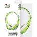 Навушники Trust Fyber On-Ear Mic Sports Green (22646)