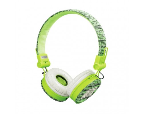 Навушники Trust Fyber On-Ear Mic Sports Green (22646)