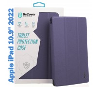 Чохол до планшета BeCover Tri Fold Soft TPU mount Apple Pencil Apple iPad 10.9" 2022 Purple (708463)