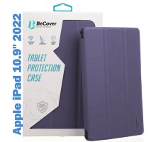 Чохол до планшета BeCover Tri Fold Soft TPU mount Apple Pencil Apple iPad 10.9" 2022 Purple (708463)