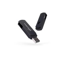 USB флеш накопичувач eXceleram 16GB P2 Series Black/Black USB 2.0 (EXP2U2BB16)