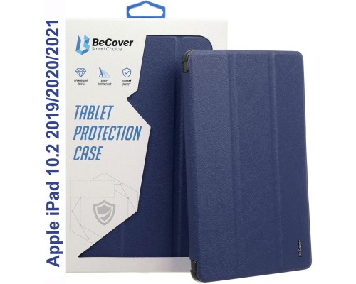 Чохол до планшета BeCover Soft Edge BeCover Apple iPad 10.2 2019/2020/2021 Deep Blue (709180)