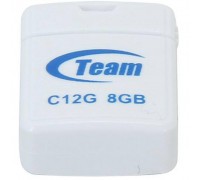 USB флеш накопичувач Team 8GB C12G White USB 2.0 (TC12G8GW01)