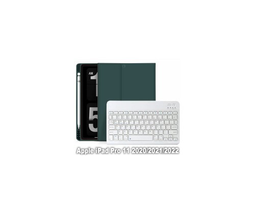 Чохол до планшета BeCover with Keyboard Apple iPad Pro 11 2020/2021/2022 Dark Green (709680)