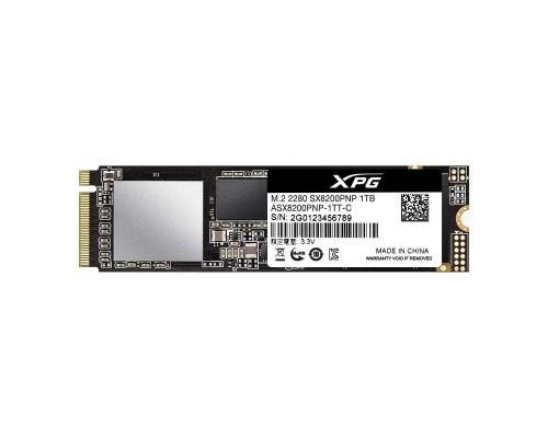 Накопичувач SSD M.2 2280 1TB ADATA (ASX8200PNP-1TT-C)