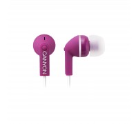 Наушники CANYON fashion earphones Purple (CNS-CEP01P)