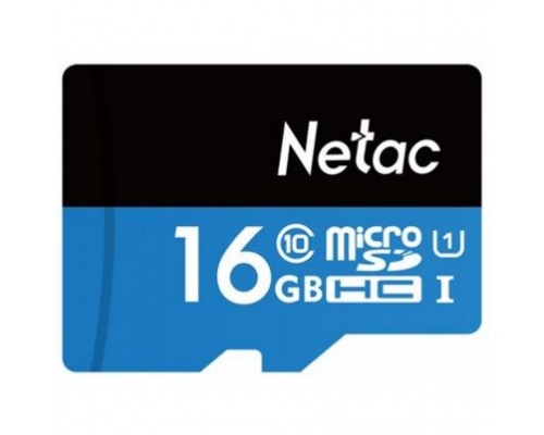 Карта пам'яті Netac 16GB microSD class 10 (NT02P500STN-016G-R)