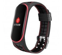 Ремінець до фітнес браслета BeCover Lattice Style для Xiaomi Mi Smart Band 5 Red (705162)