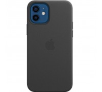 Чохол до моб. телефона Apple iPhone 12 | 12 Pro Leather Case with MagSafe - Black (MHKG3ZE/A)