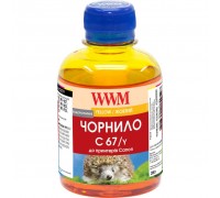 Чорнило WWM Canon IPF-107 200г Yellow IPF-107Y (C67/Y)