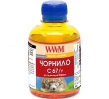 Чорнило WWM Canon IPF-107 200г Yellow IPF-107Y (C67/Y)