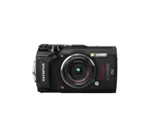 Цифровий фотоапарат Olympus TG-5 Black (Waterproof - 15m; GPS; 4K; Wi-Fi) + case (V104190BE030)