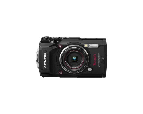 Цифровий фотоапарат Olympus TG-5 Black (Waterproof - 15m; GPS; 4K; Wi-Fi) + case (V104190BE030)