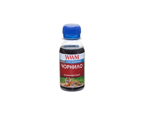 Чорнило WWM Canon/HP/Lexmark 1000г Cyan Water-soluble (U06/C-4)