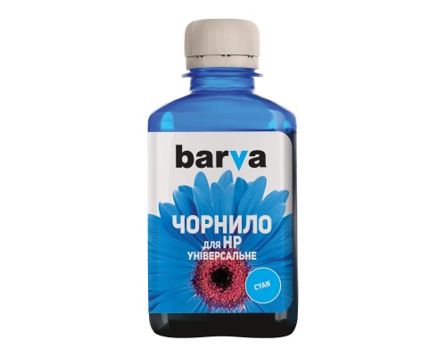 Чорнило Barva HP Universal №2 CYAN 180г (HU2-227)