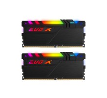 Модуль пам'яті для комп'ютера DDR4 16GB (2x8GB) 3200 MHz Evo X Hybrid Independent Light Geil (GEXSB416GB3200C16ADC)