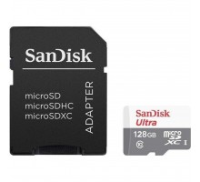 Карта пам'яті SANDISK 128GB microSDXC class 10 UHS-I Ultra (SDSQUNS-128G-GN6TA)