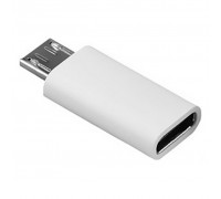 Перехідник Lapara Micro USB Male to USB 3.1 Type-C Female white (LA-MaleMicroUSB-TypeC-Female white)
