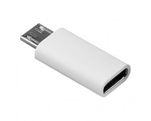 Переходник Lapara Micro USB Male to USB 3.1 Type-C Female white (LA-MaleMicroUSB-TypeC-Female white)