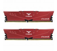 Модуль пам'яті для комп'ютера DDR4 16GB (2x8GB) 3200 MHz T-Force Vulcan Z Red Team (TLZRD416G3200HC16CDC01)