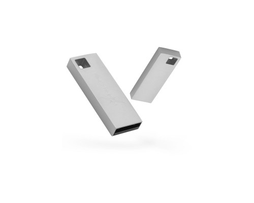 USB флеш накопичувач eXceleram 64GB U1 Series Silver USB 2.0 (EXP2U2U1S64)